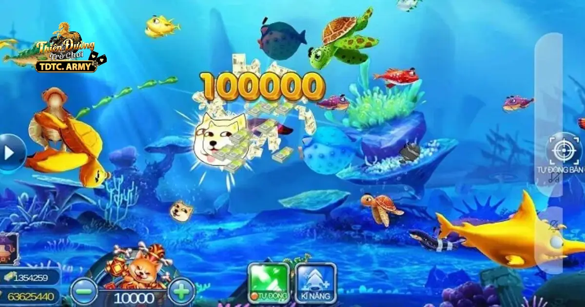 Cách chơi bắn cá ăn tiền thật dễ thắng