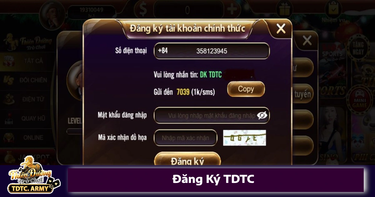 Điều Kiện Đăng Ký TDTC & Chính Sách Thành Viên
