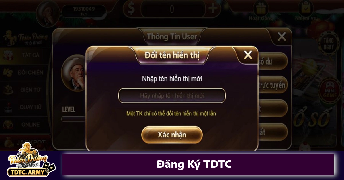 Hướng Dẫn Đăng Ký Tài Khoản TDTC Trong 1 Phút