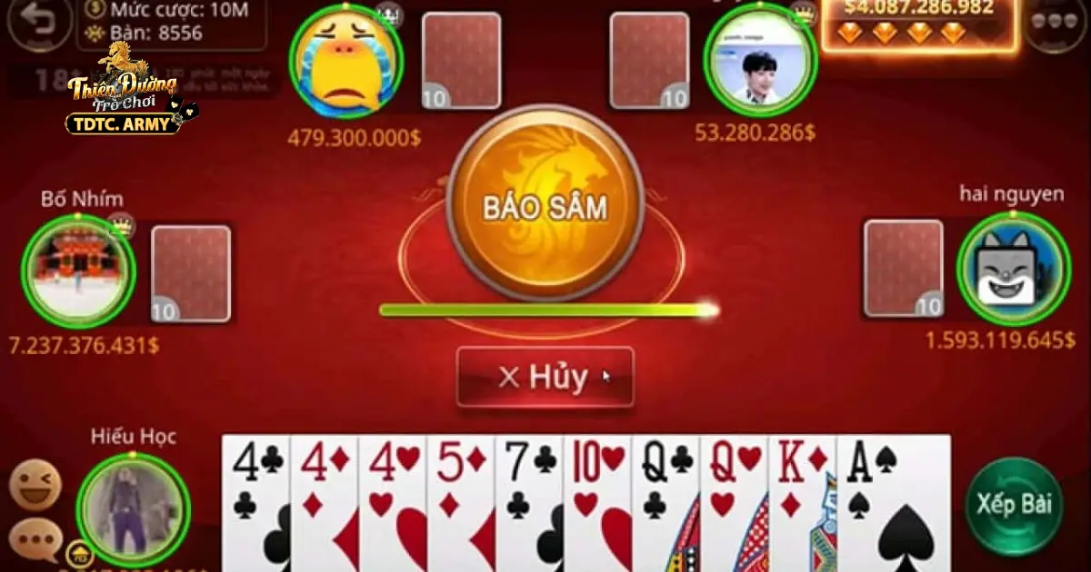 Kinh Nghiệm Chơi Sâm Lốc Hiệu Quả Trên Hệ Thống TDTC 3 Những kỹ thuật chơi Sâm Lốc giúp tăng tỷ lệ thắng