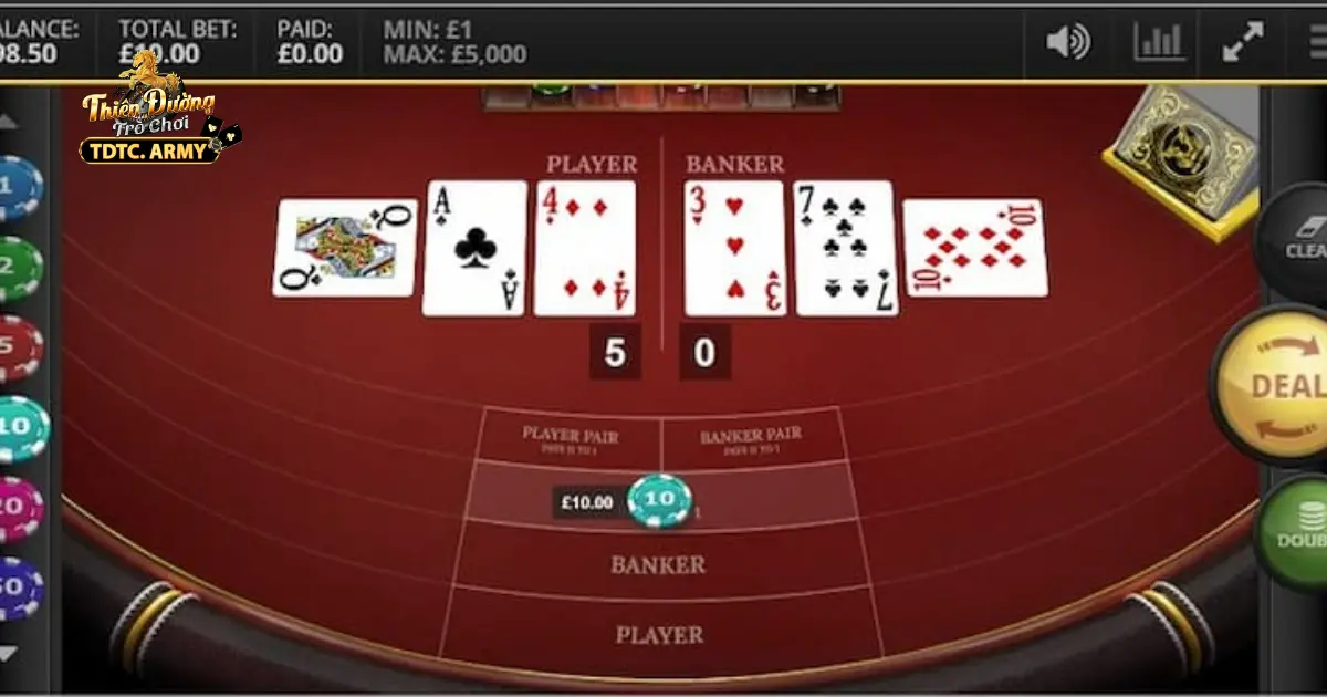 Kinh Nghiệm Đánh Baccarat Hiệu Quả - Bí Kíp Thắng Ở TDTC 3 Đặt cược vào Tie – Liệu có đáng?