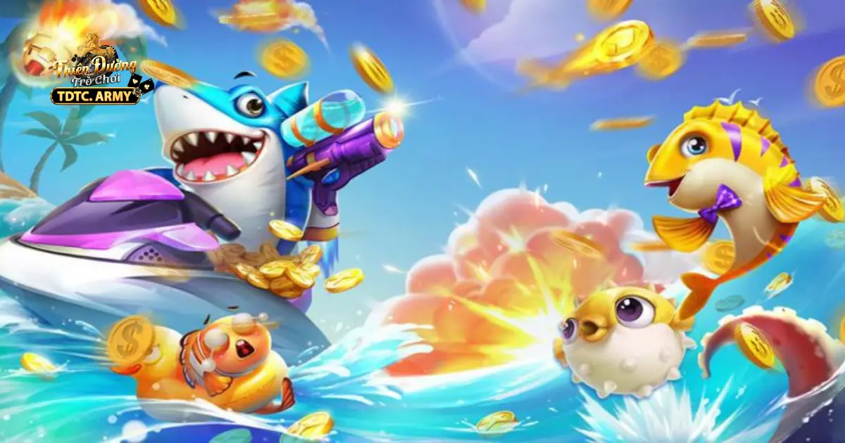 Chiến thuật bắn cá theo đàn